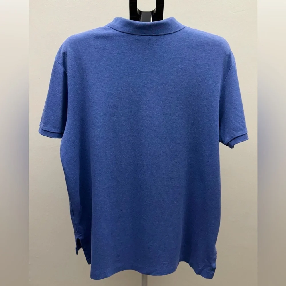 Polo Ralph Lauren Pima Soft Touch Blue Polo Shirt Men’s XL Classic Fit